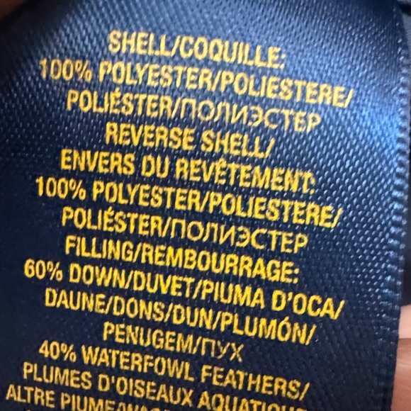 Polo Ralph Lauren Goose Down Interchangeable Navy Blue and Red Vest - Big Kids - Picture 3 of 12